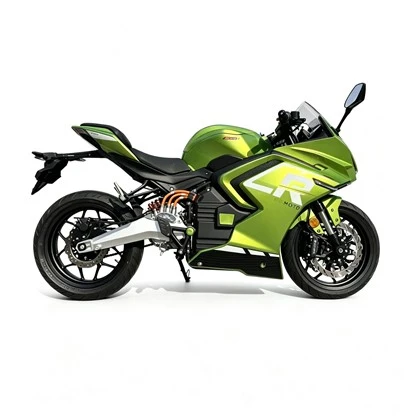 Motocicleta elétrica de corrida